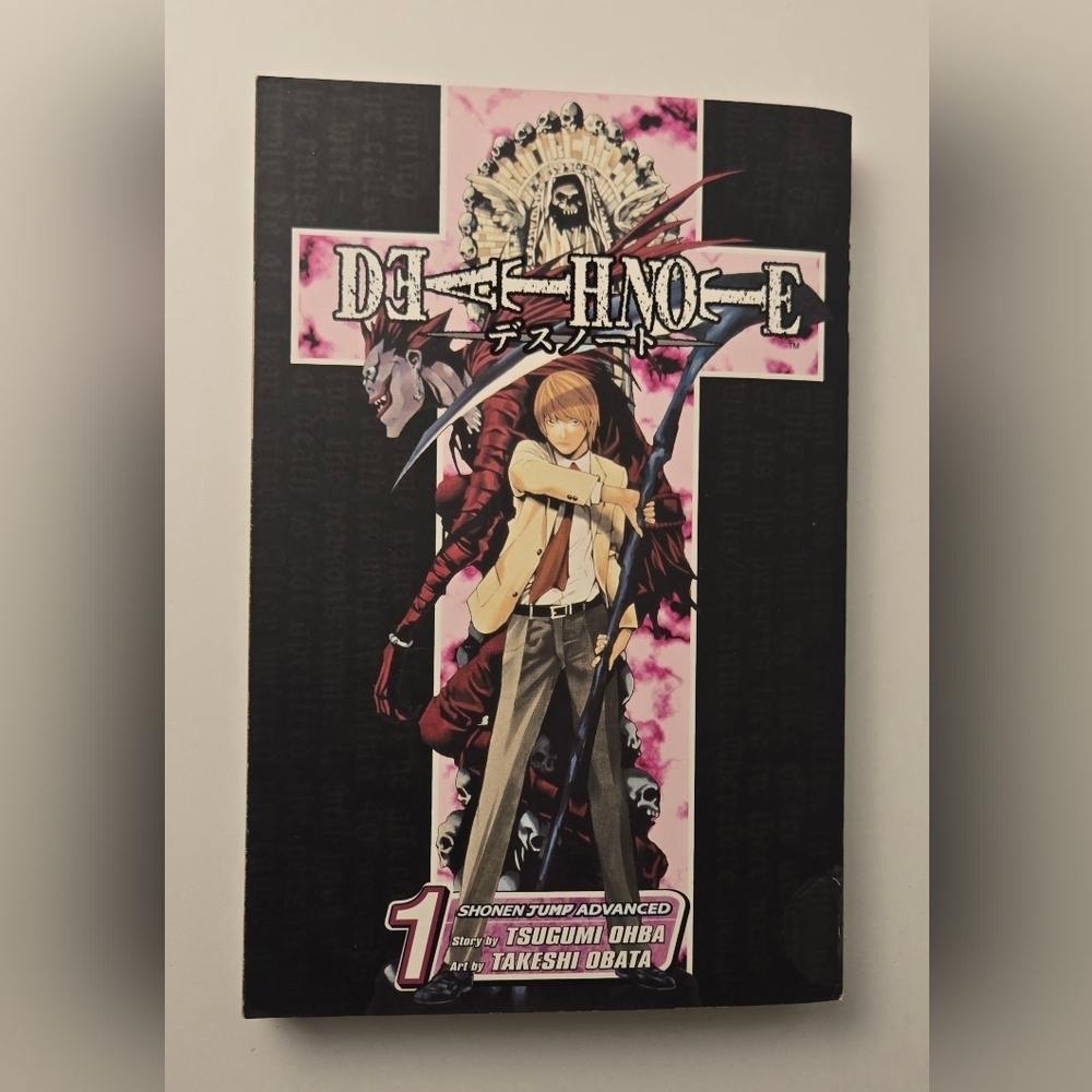 Death Note Manga Volume 1 English VIZ Media Tsugumi Ohba Obata